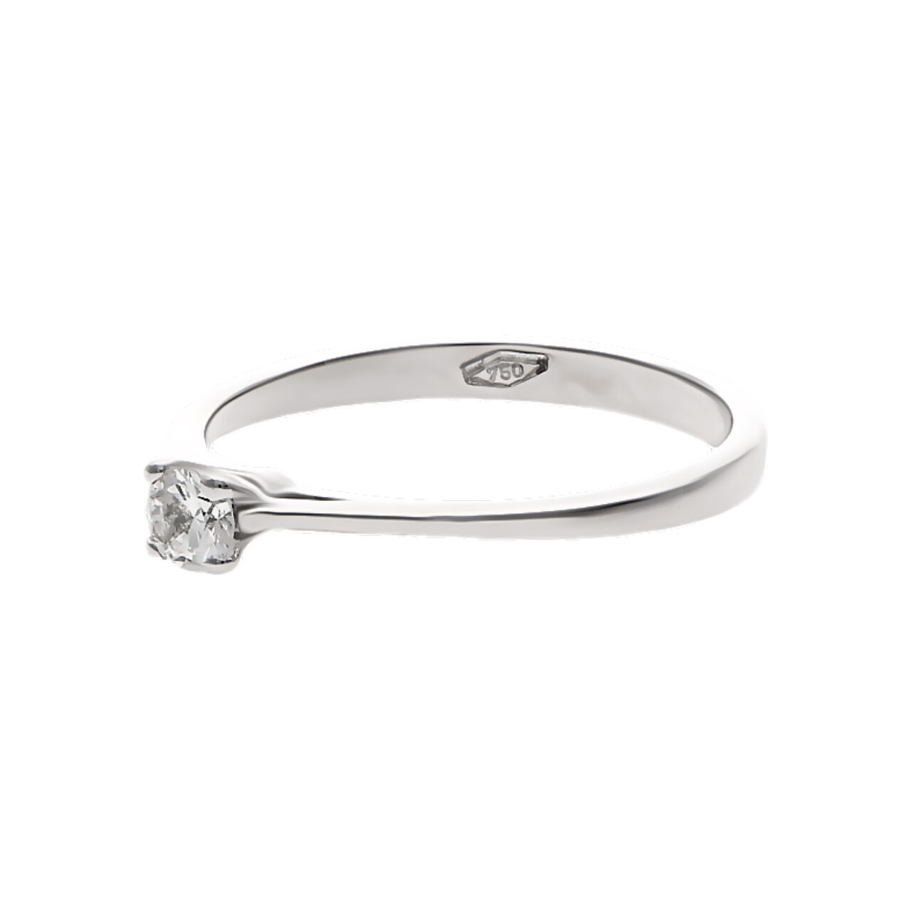 Anello solitario oro bianco con diamante_2