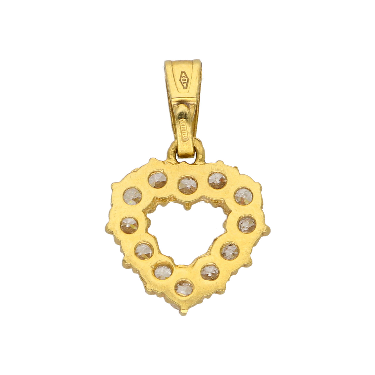 Ciondolo cuore oro giallo con zirconi_3