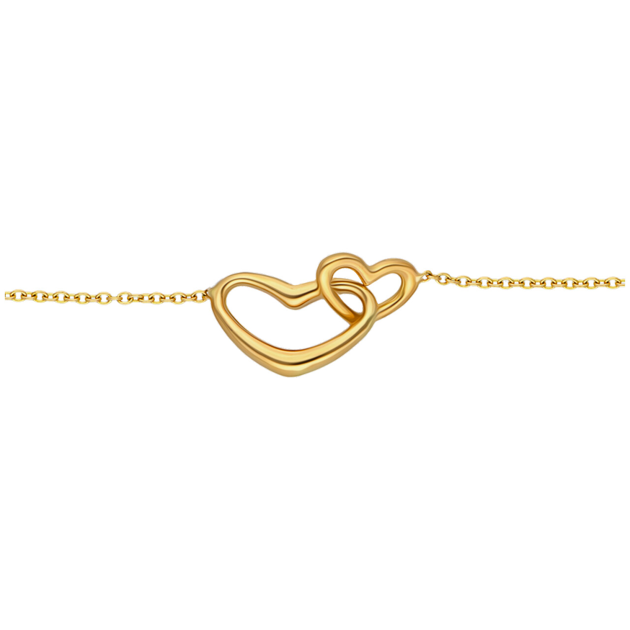 Bracciale oro giallo con cuori_3