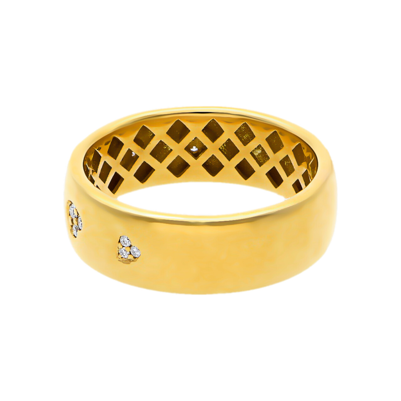 Anello donnaoro oro giallo con diamanti_2