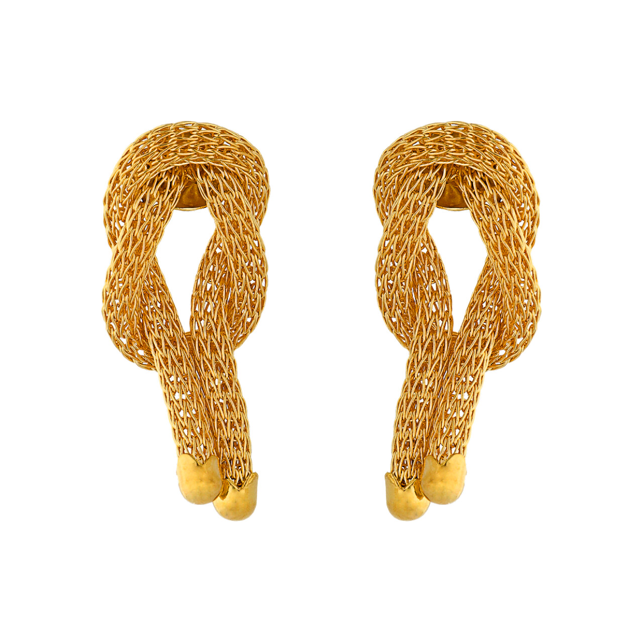 Orecchini nodo oro giallo_1