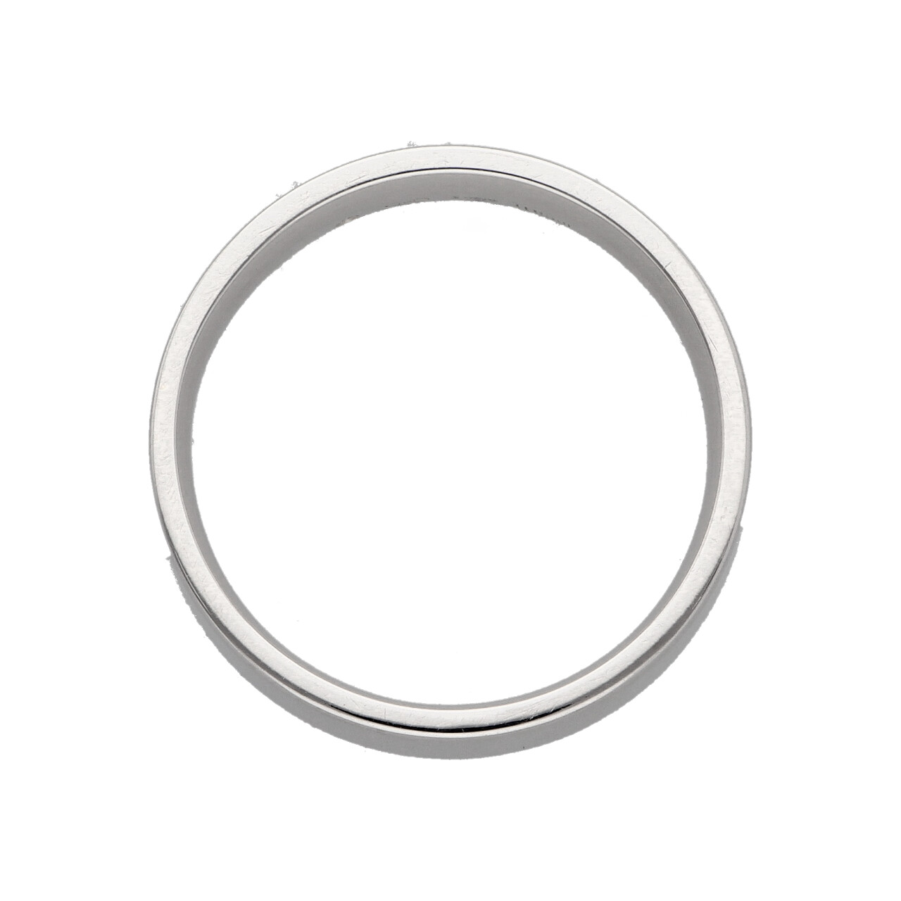 Anello fascia oro bianco con diamante_3