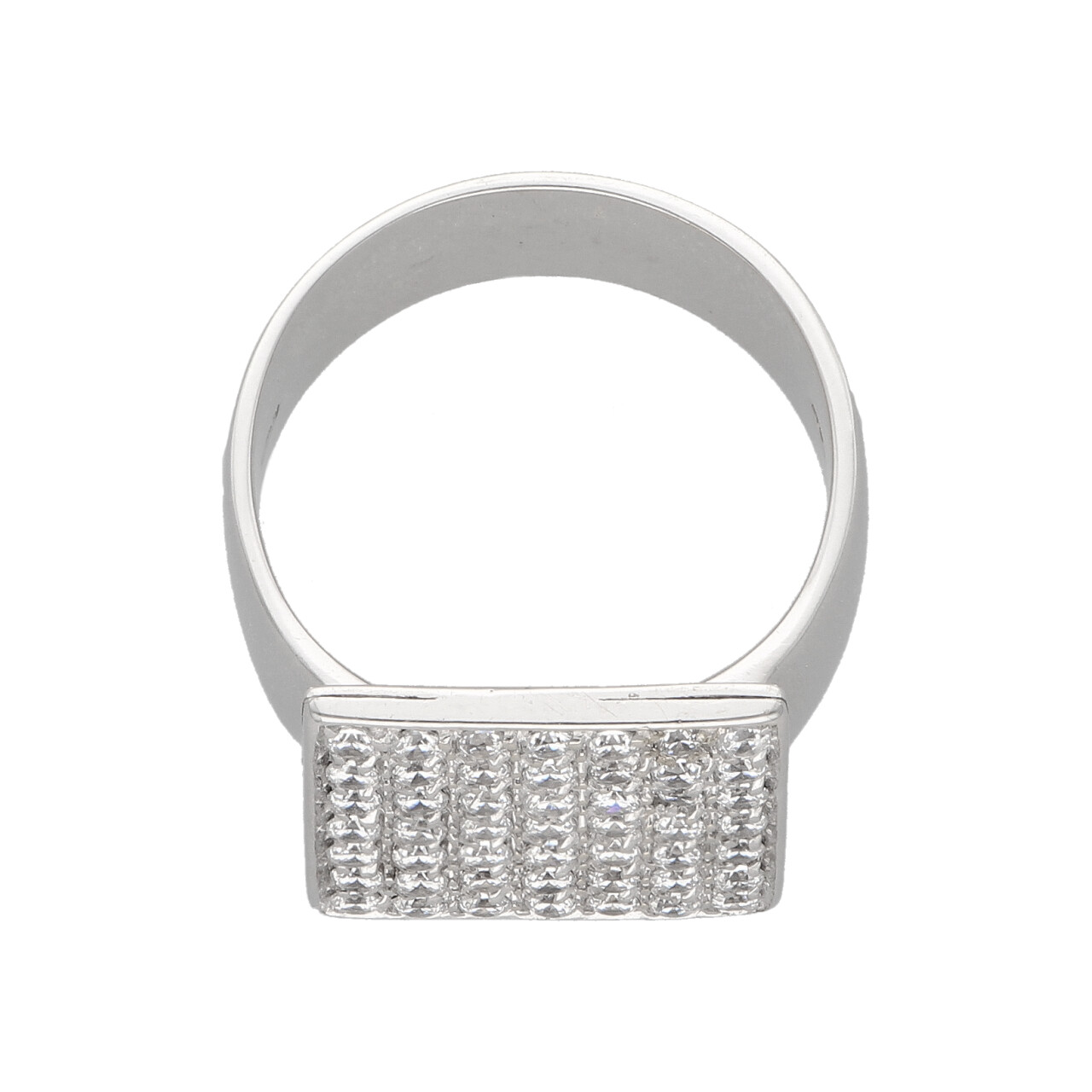 Anello oro bianco con pavè di zirconi_2