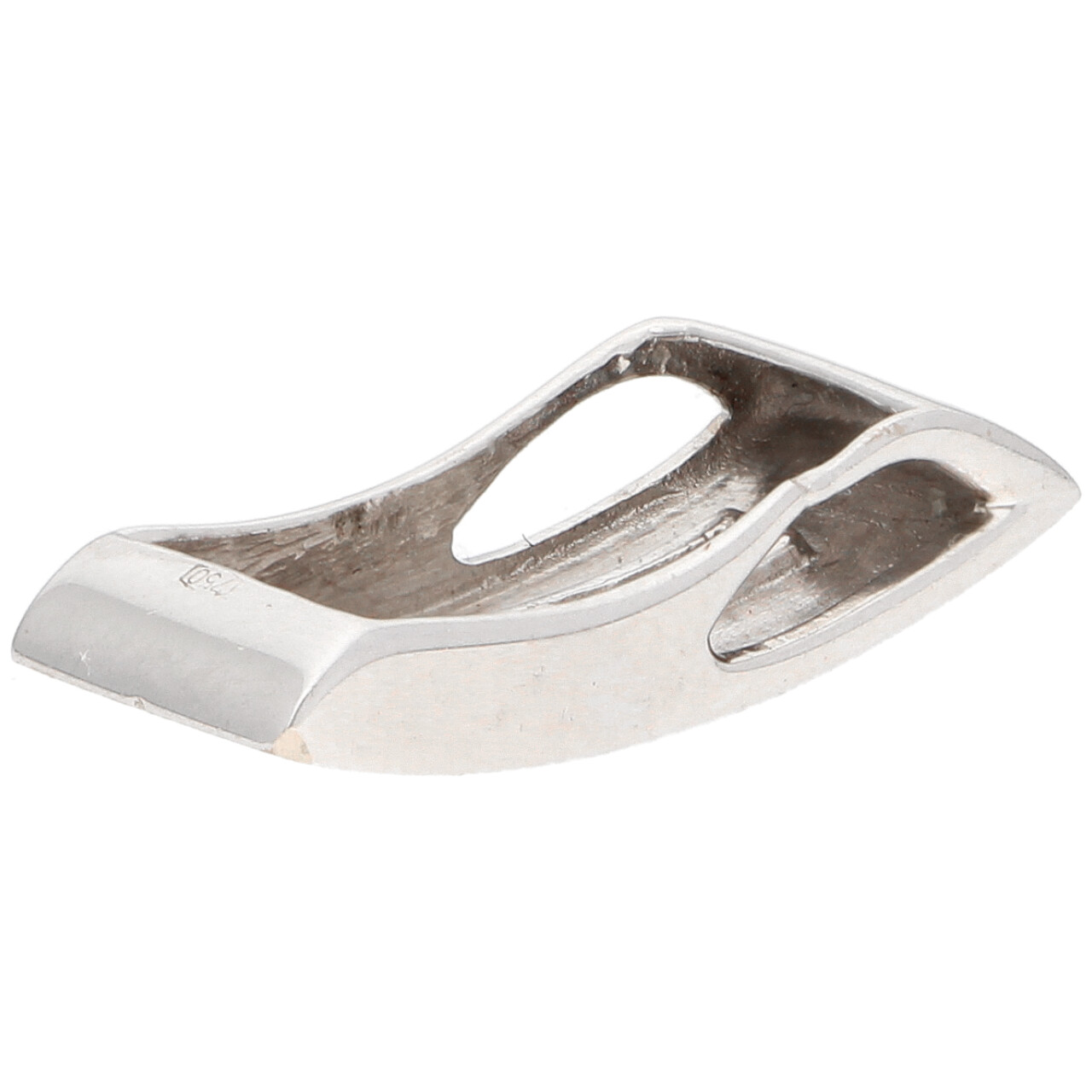 Ciondolo moderno in oro bianco con diamanti_3