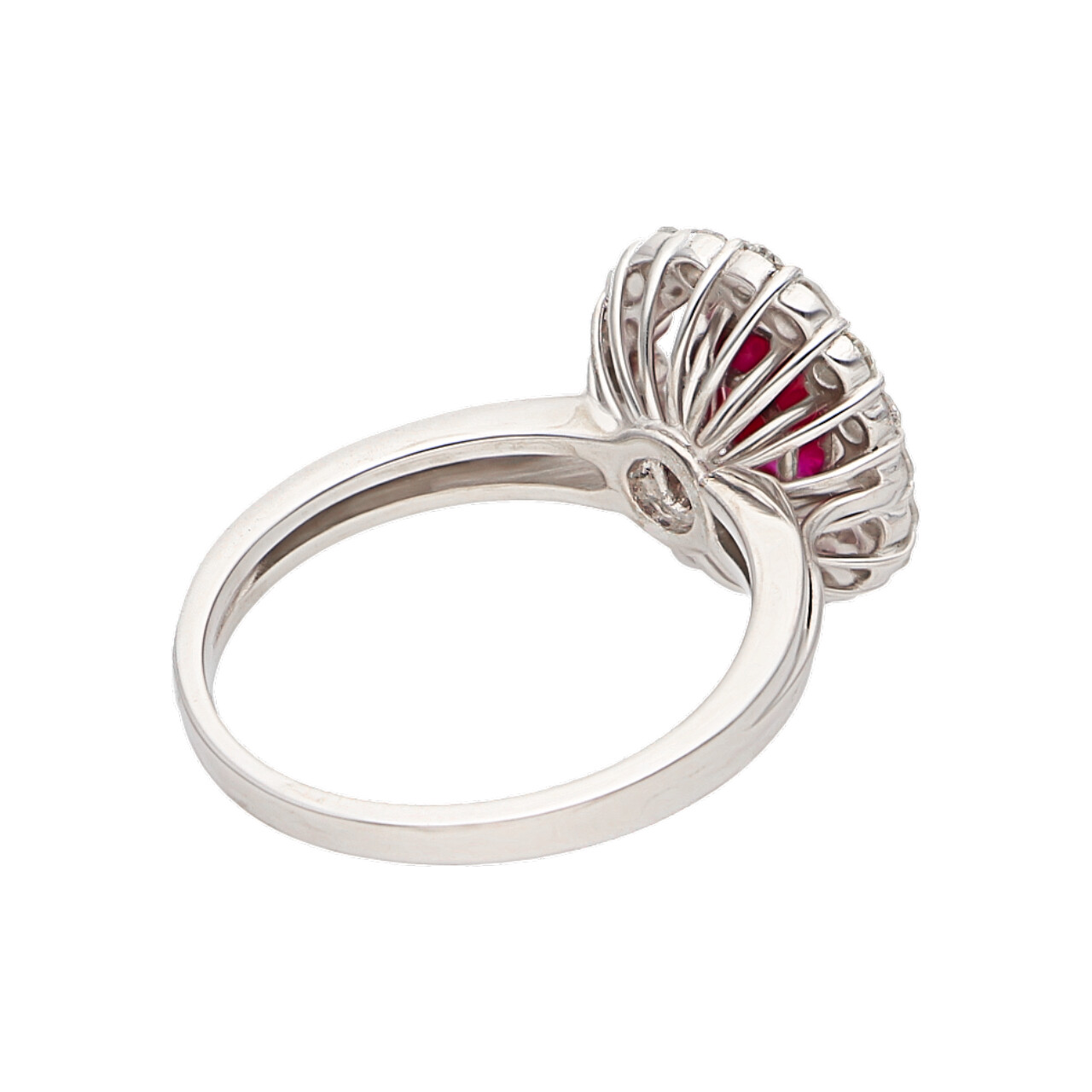 Anello oro bianco con rubino e diamanti 0,72 ct_3