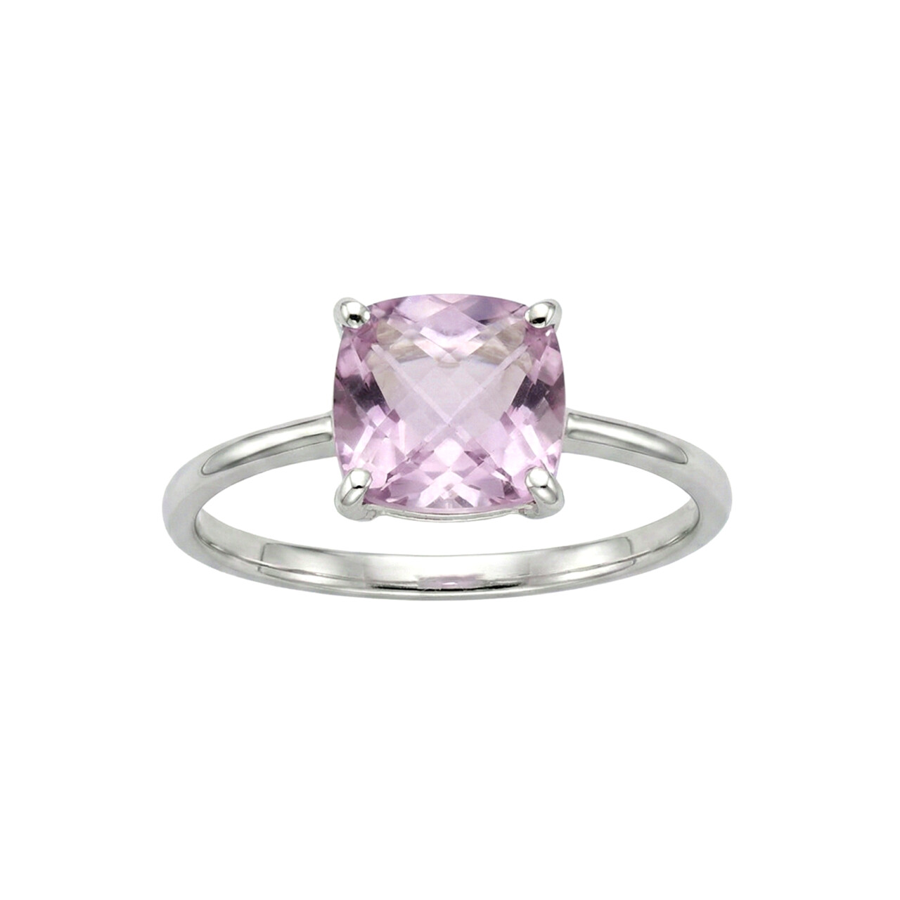 Anello oro bianco con ametista lilla_1