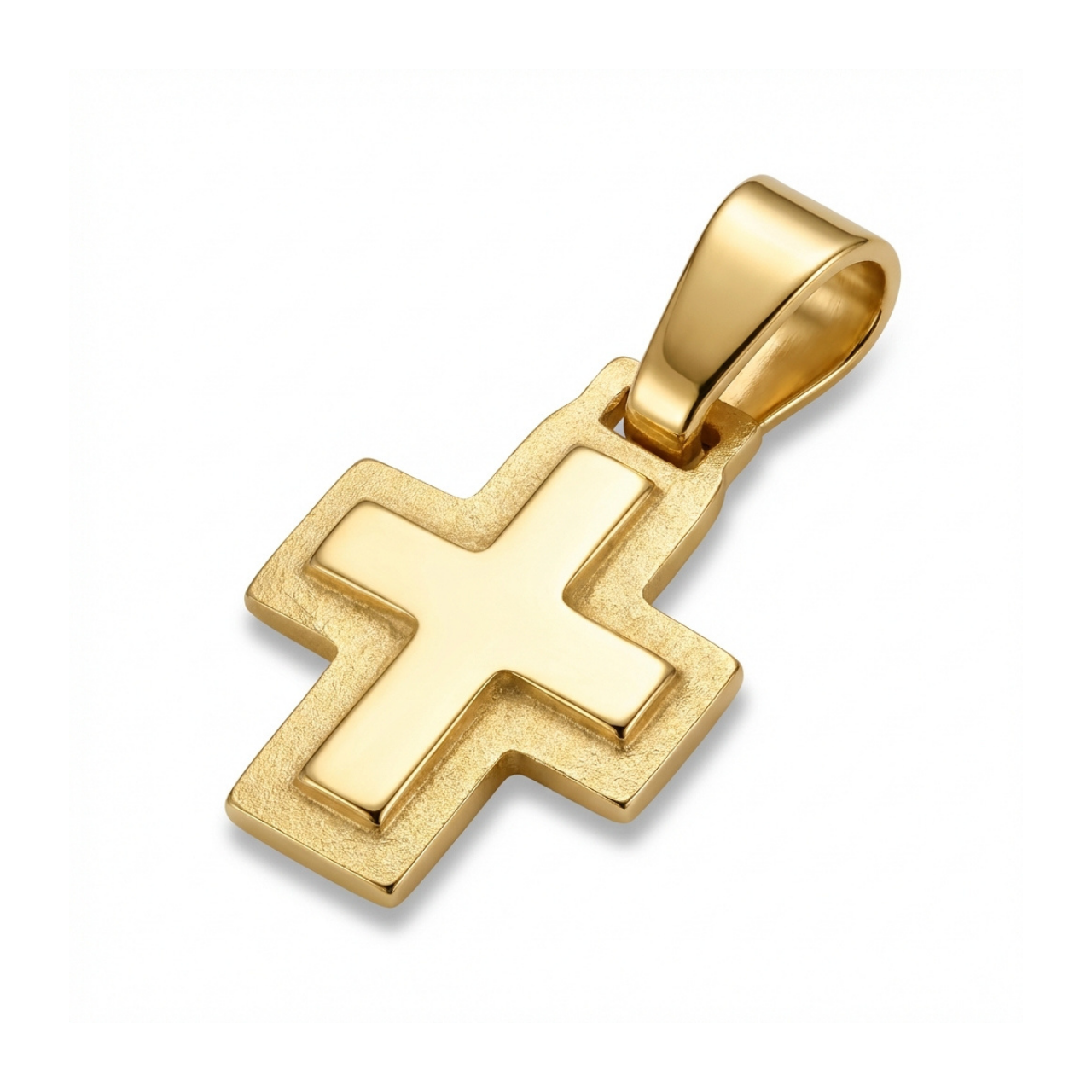 Croce in oro giallo_2