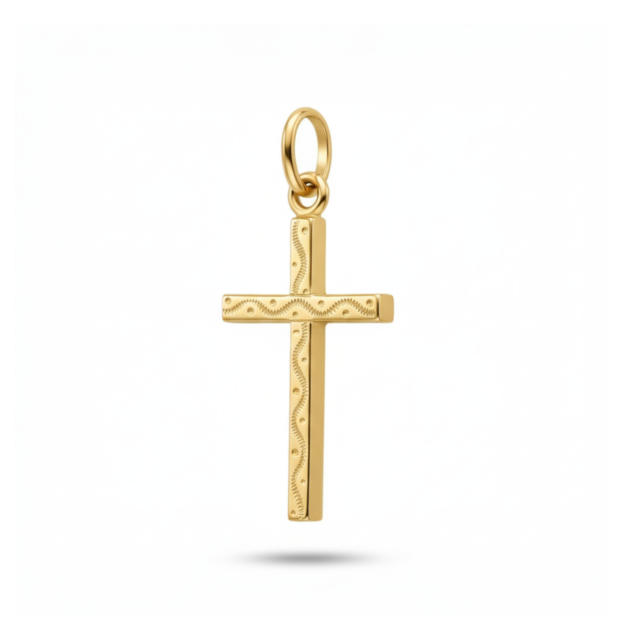 Croce in oro giallo_2