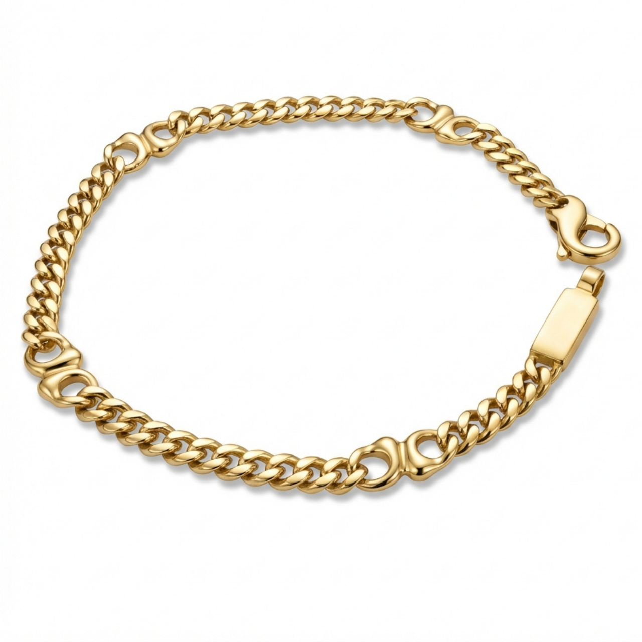 Bracciale in oro giallo karisma_3