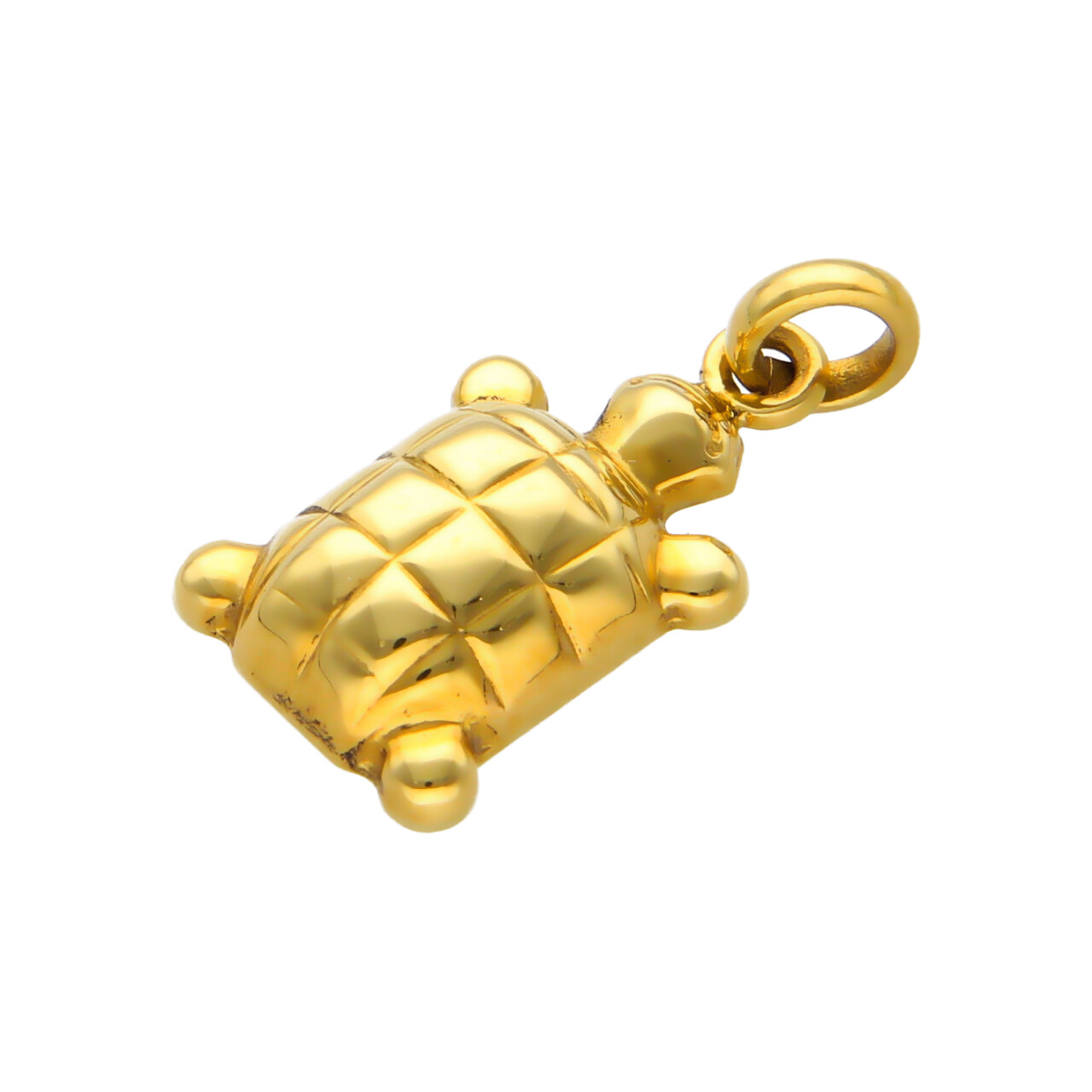 Ciondolo zalì oro giallo tartaruga_2