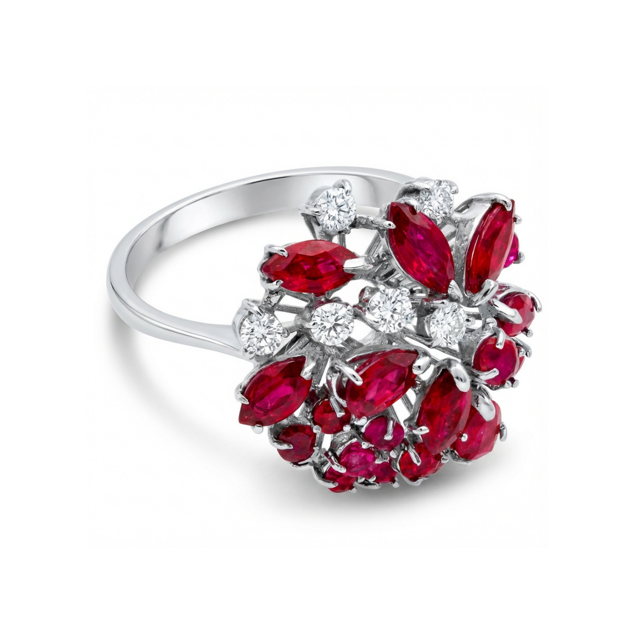 Anello oro bianco con rubini e diamanti_3