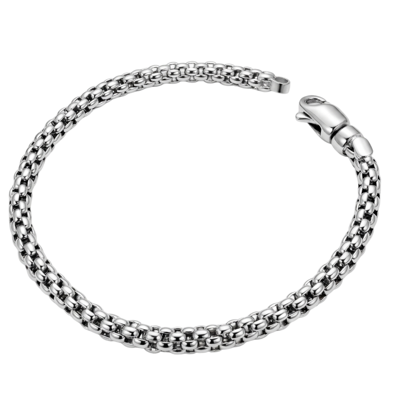 Bracciale unisex in oro bianco_2