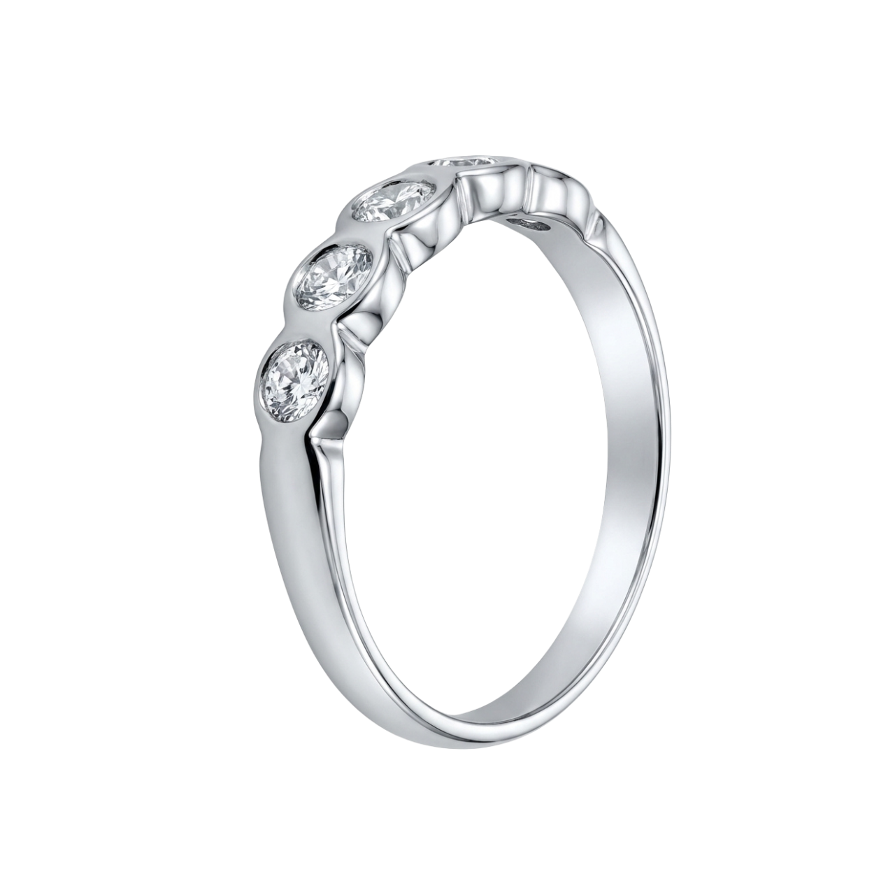 Anello veretta in oro bianco_3