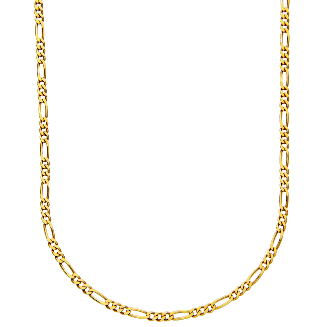 Collana in oro giallo maglia 3+1_3