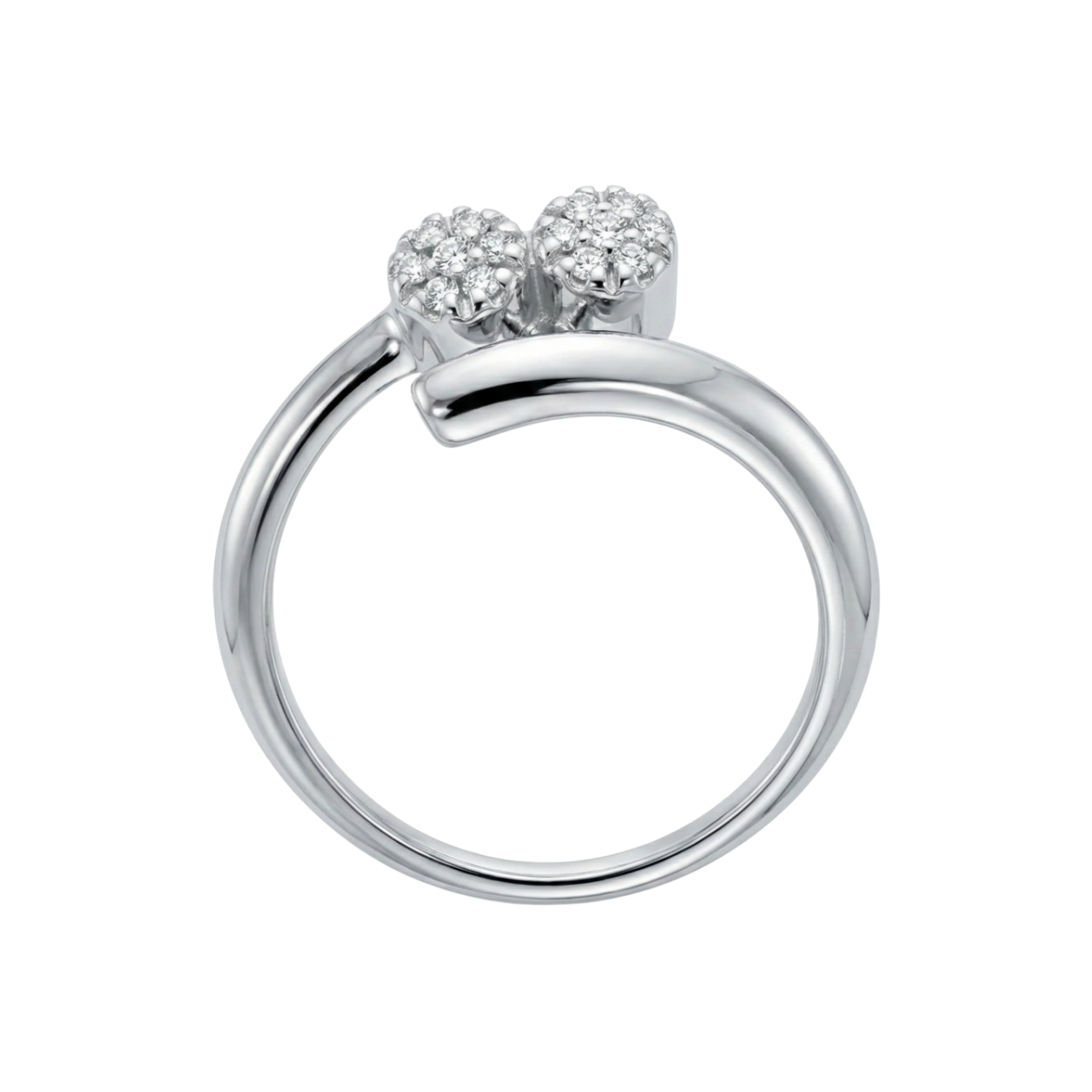 Anello in oro bianco con diamanti_2