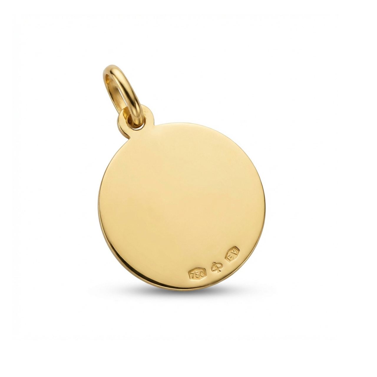 Ciondolo angelo di raffaello in oro giallo_2