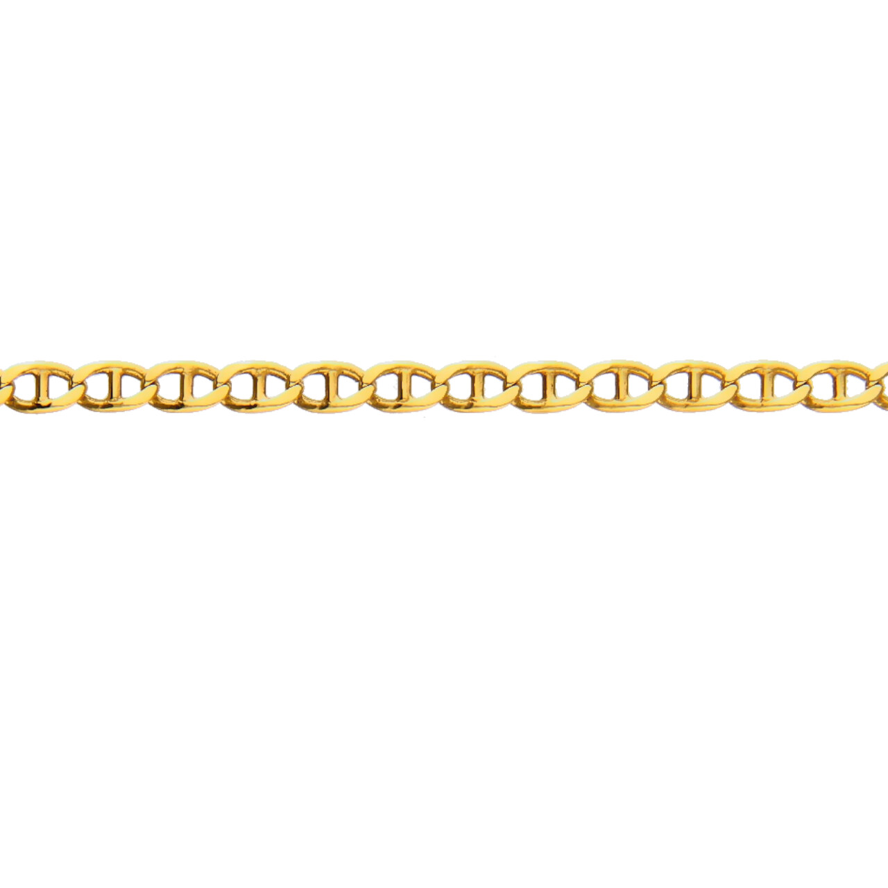 Collana in oro giallo maglia marinara_2