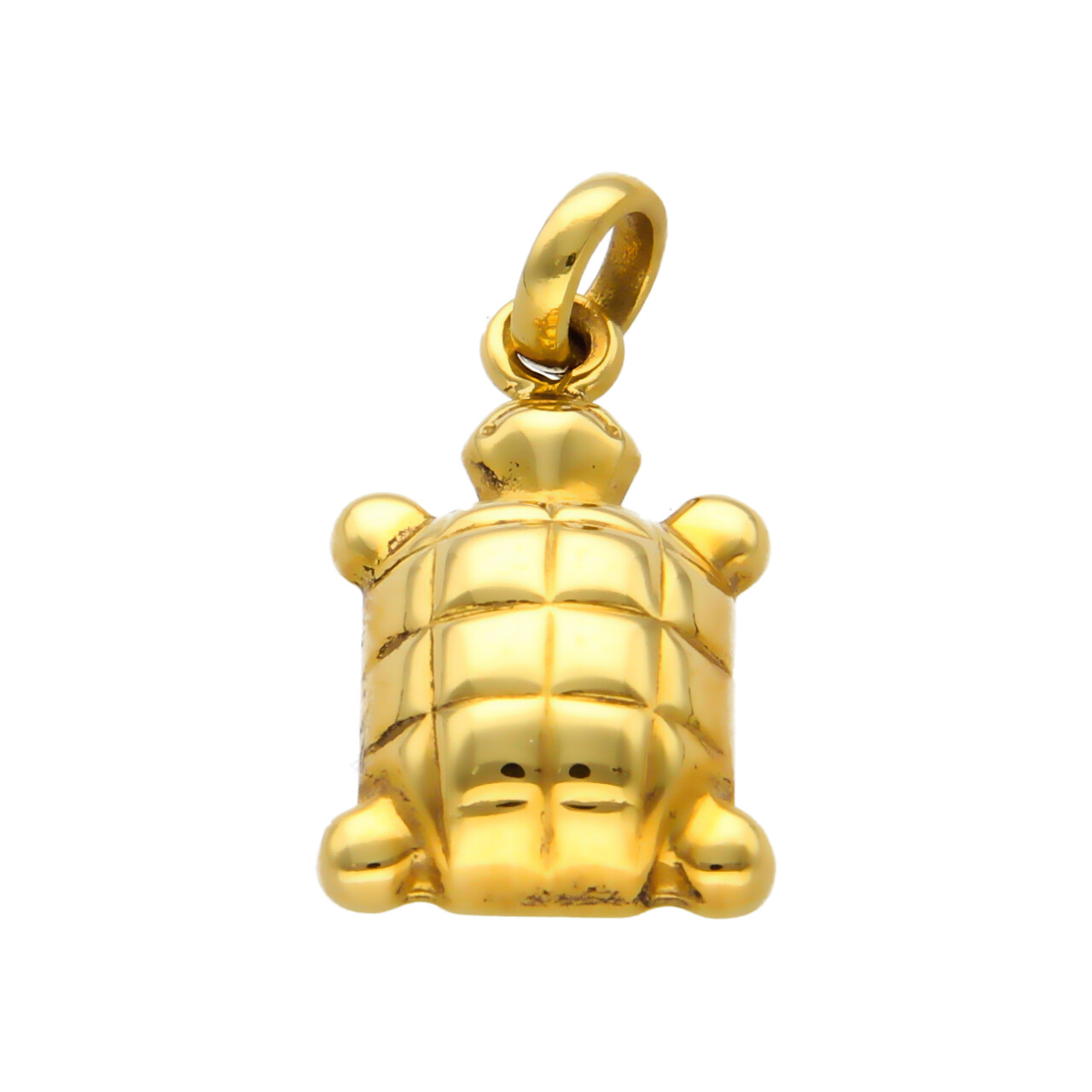 Ciondolo zalì oro giallo tartaruga_4