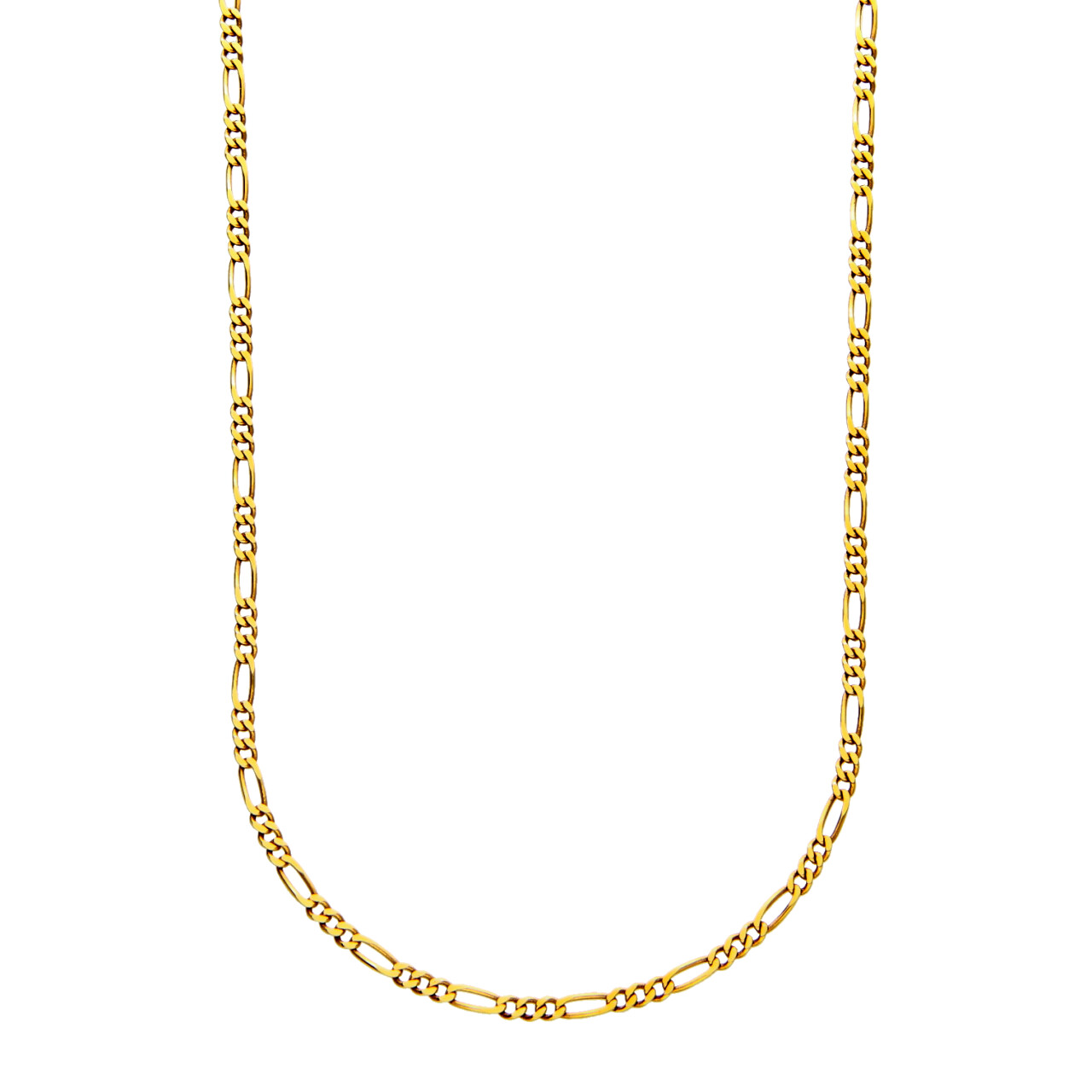 Collana in oro giallo maglia 3+1_1