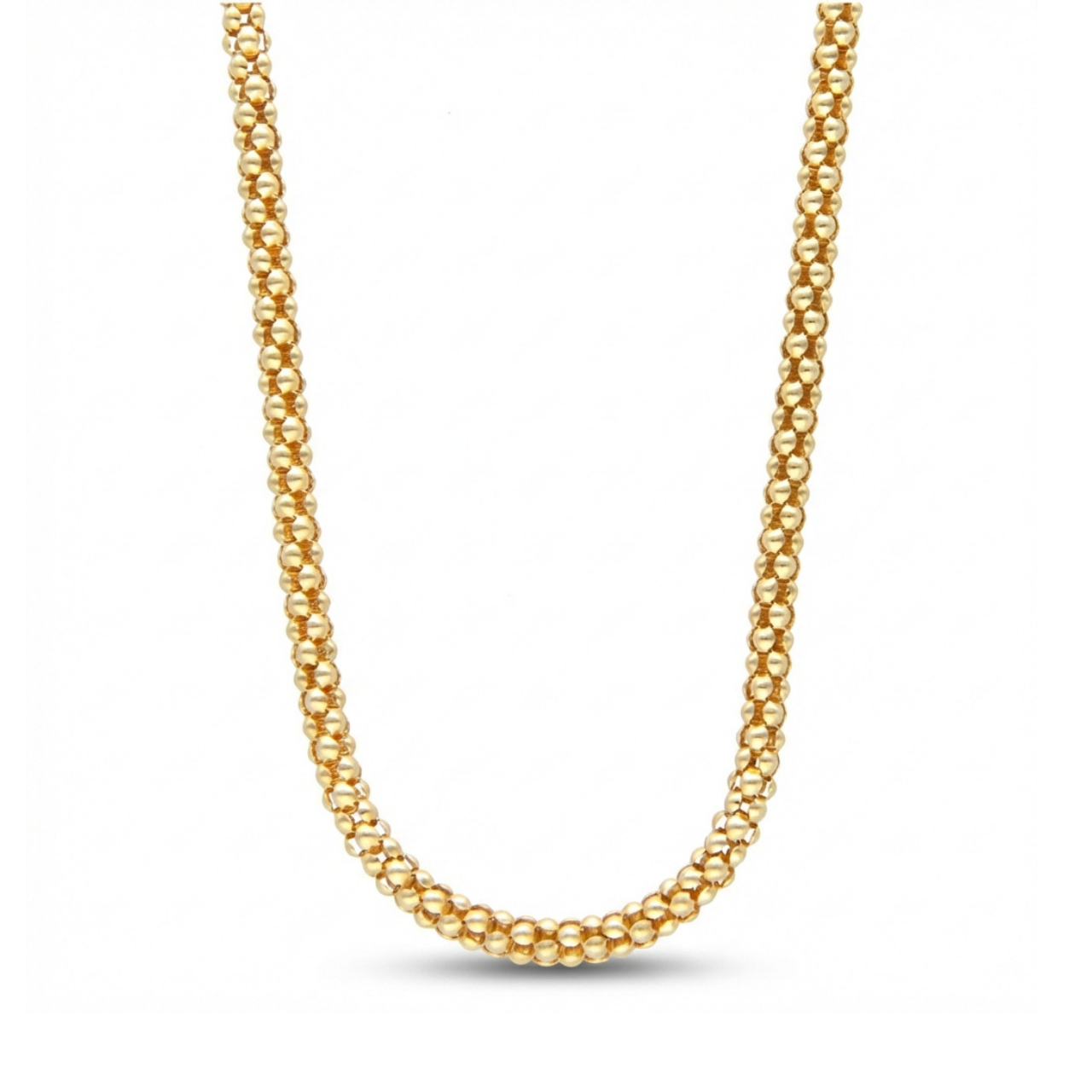 Collana nido d'ape oro giallo_1