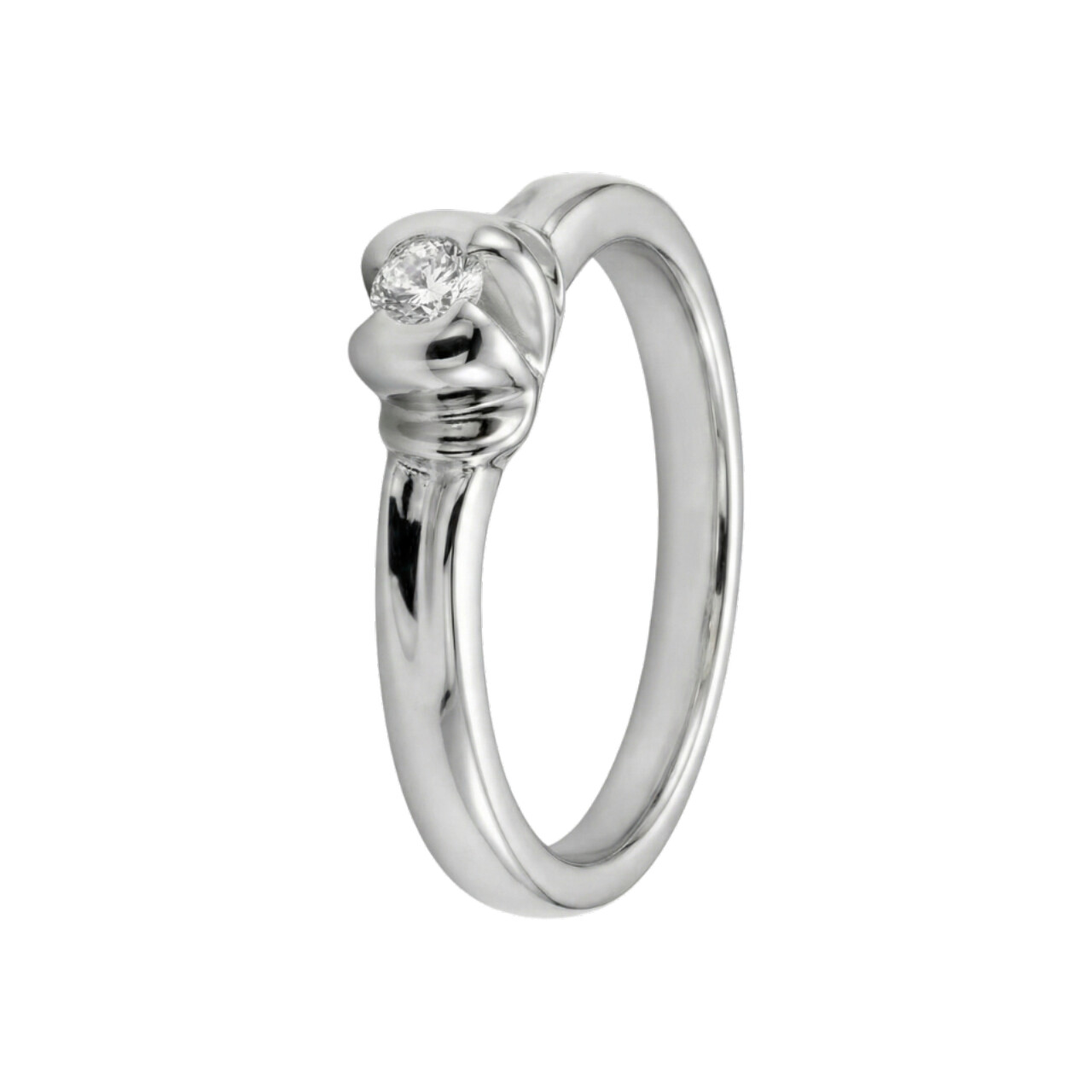 Anello solitario oro bianco con diamante_2