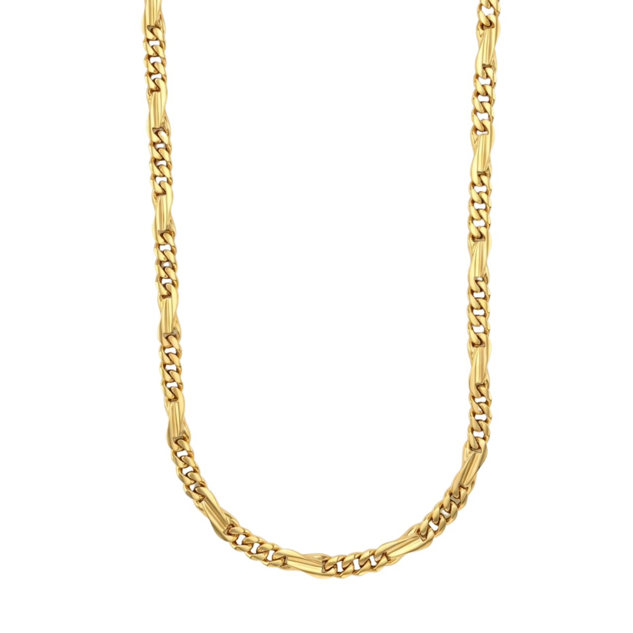 Collana figaro in oro giallo_1