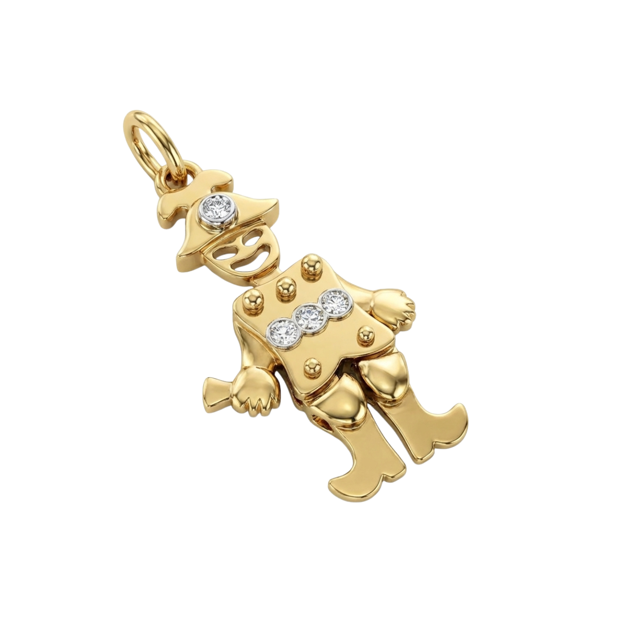 Ciondolo mobile in oro giallo 