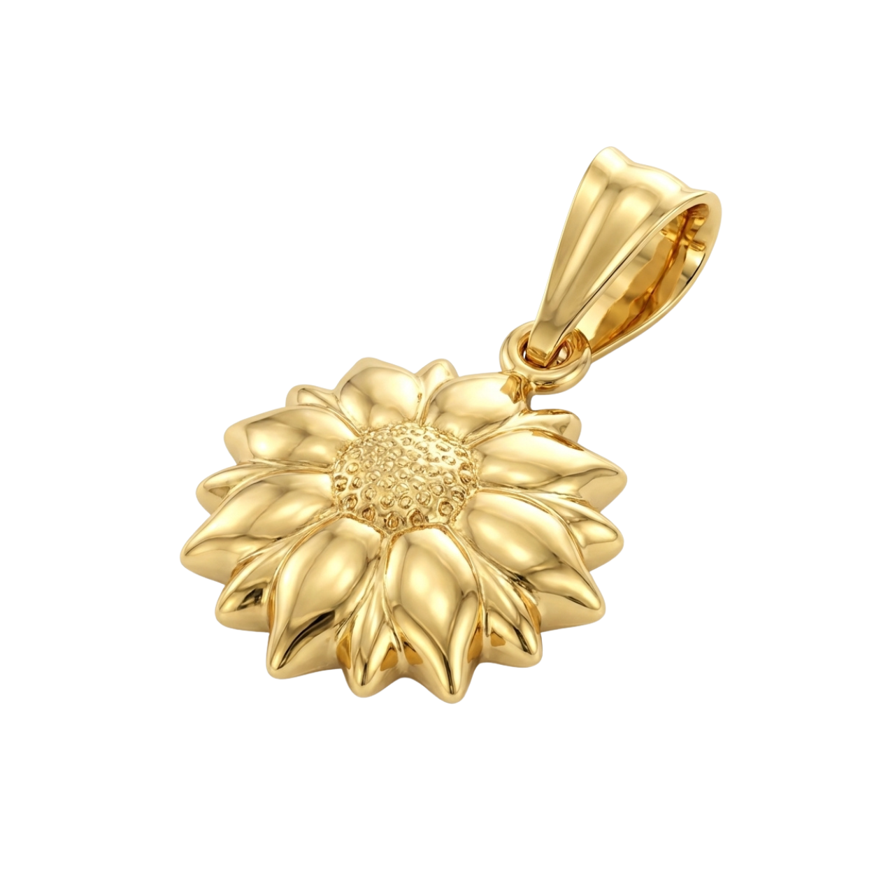 Ciondolo fiore in oro giallo_2