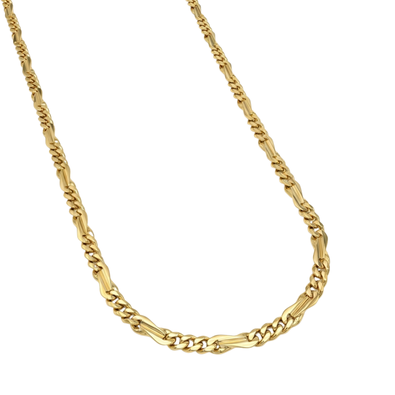 Collana figaro in oro giallo_2