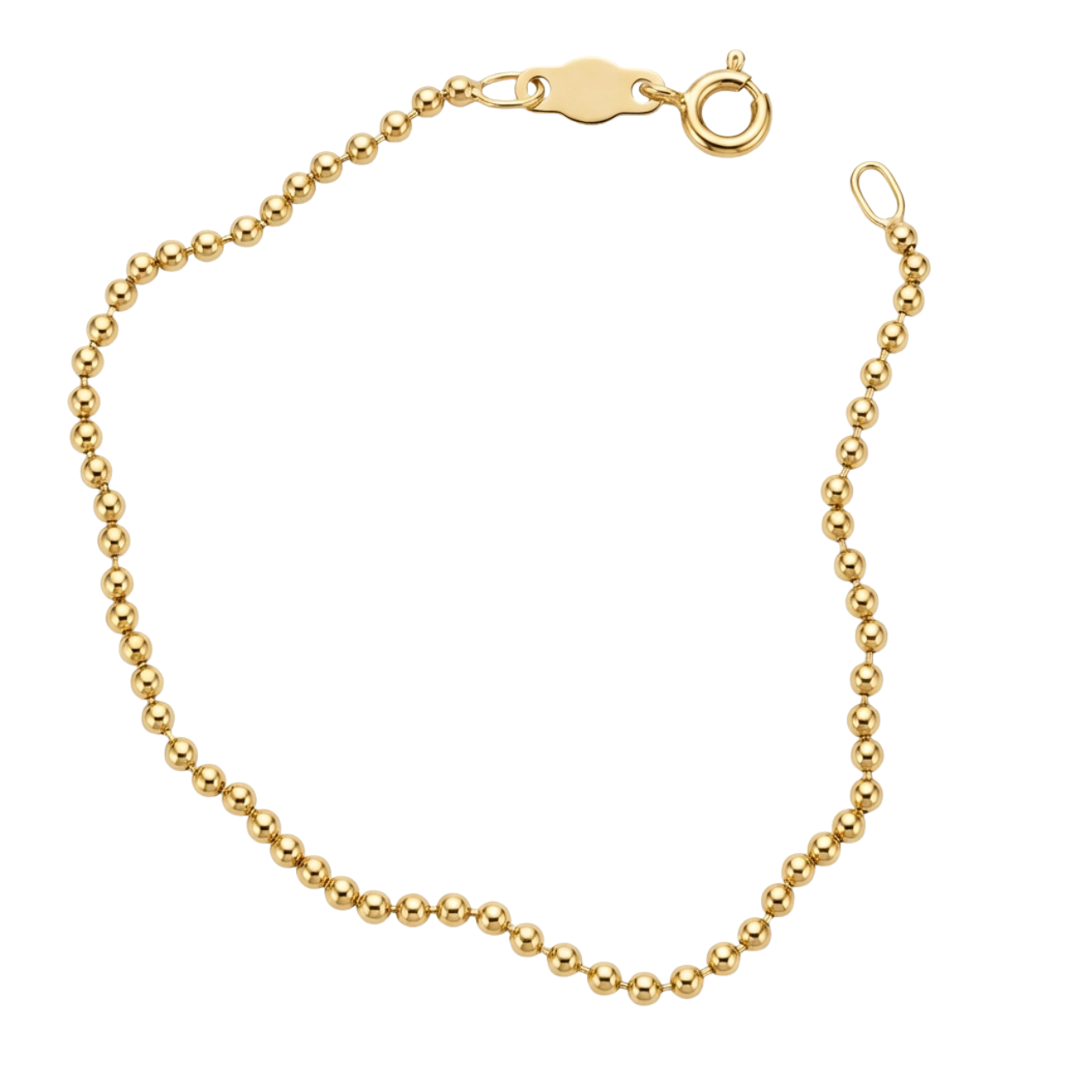 Bracciale oro giallo a sfere_2