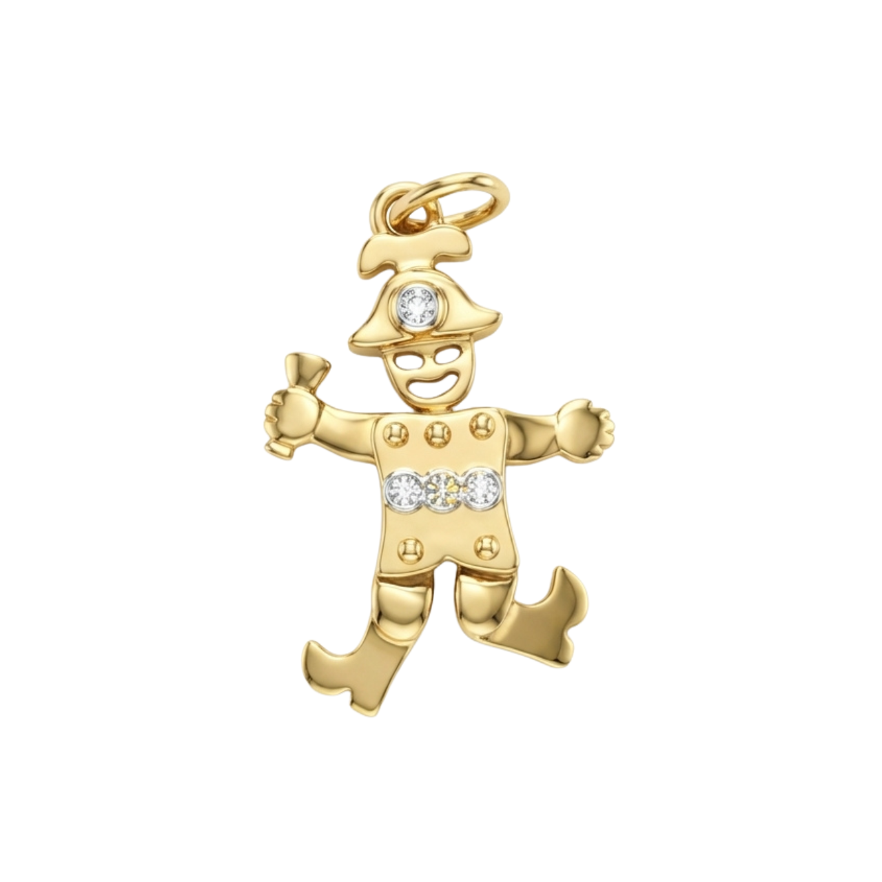 Ciondolo mobile in oro giallo 