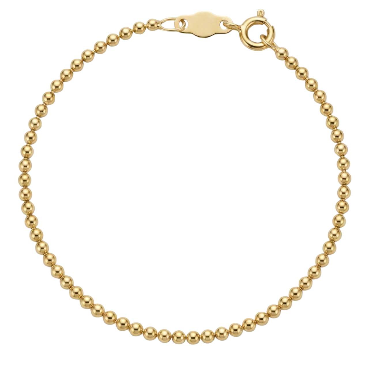 Bracciale oro giallo a sfere