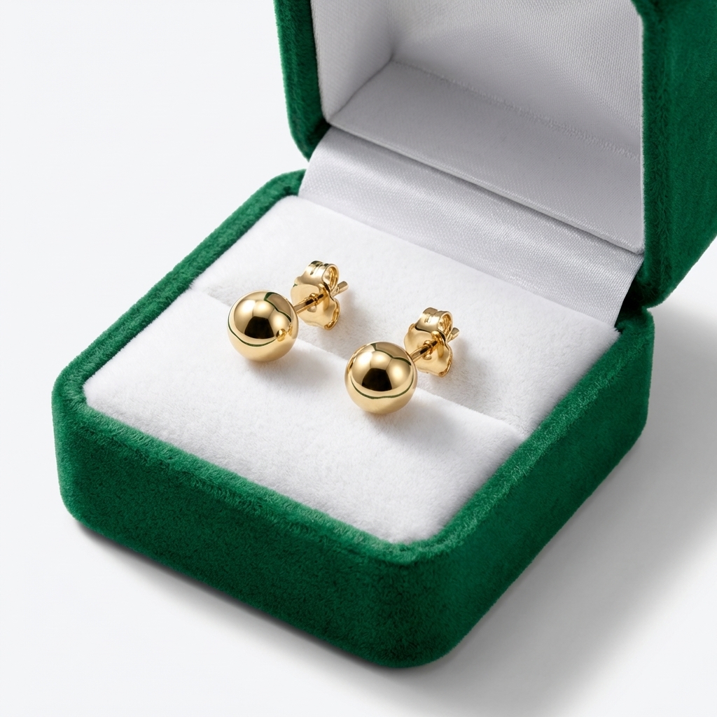 Orecchini lobo in oro giallo_3