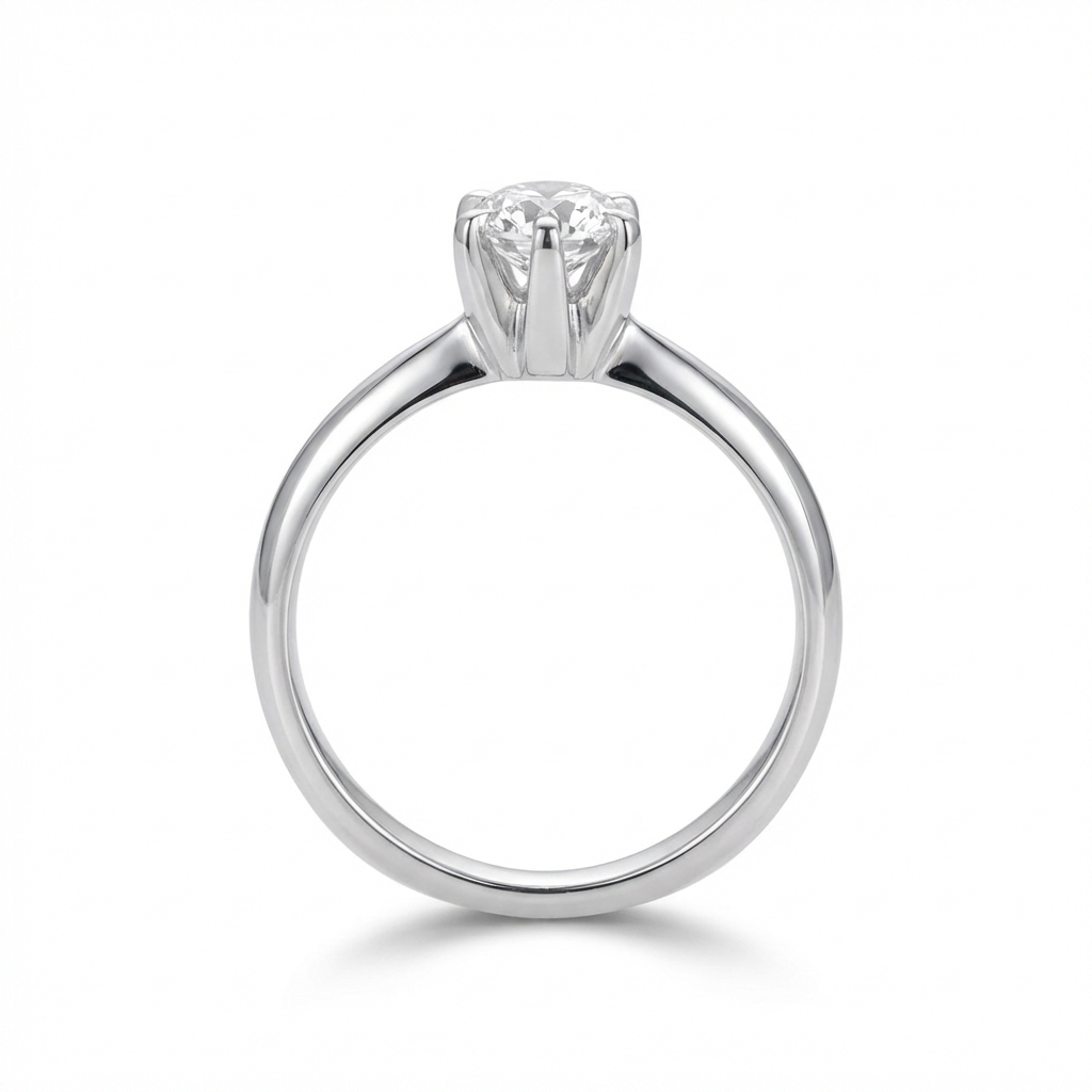 Anello solitario oro bianco con diamante_3