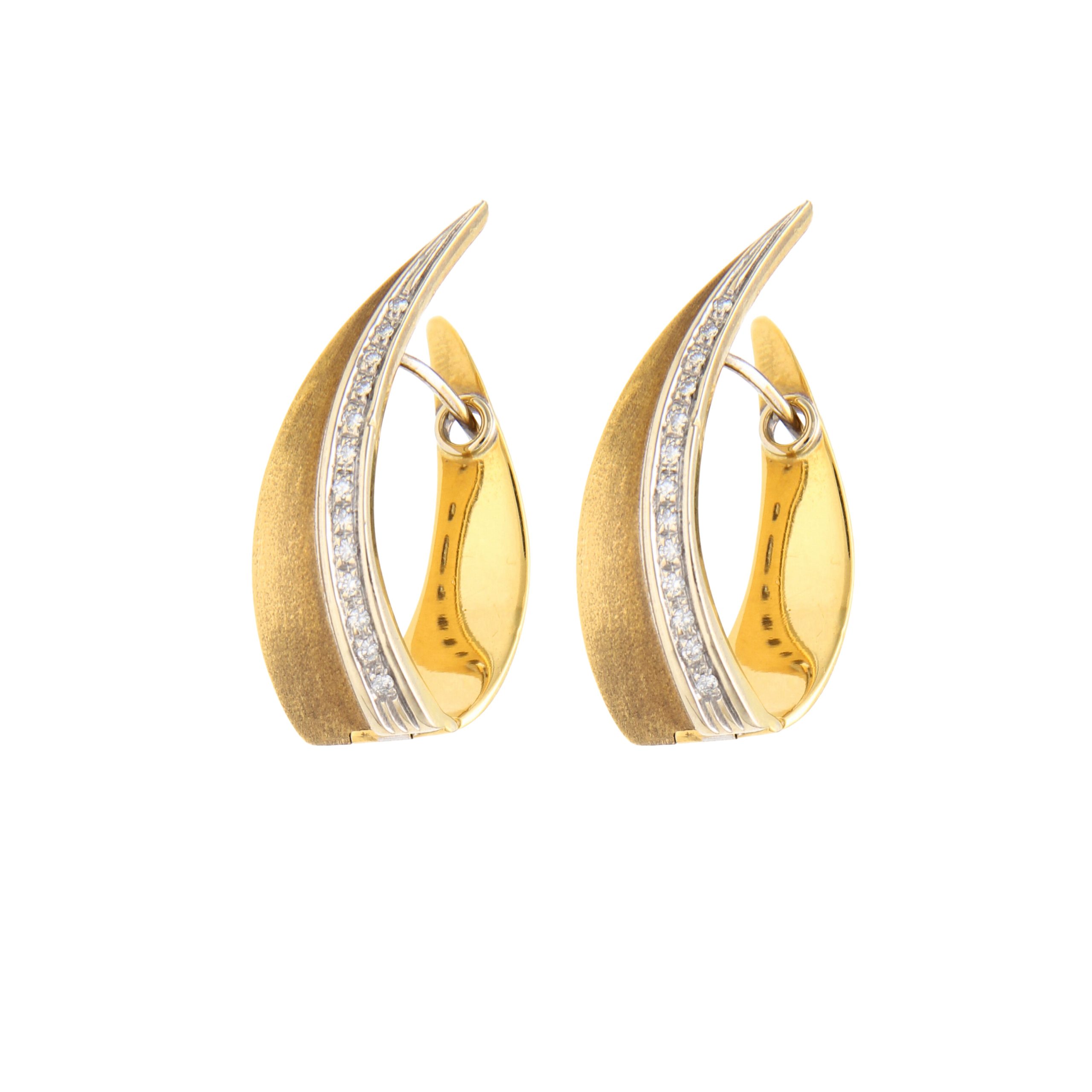 Orecchini pendenti due ori con diamanti_3