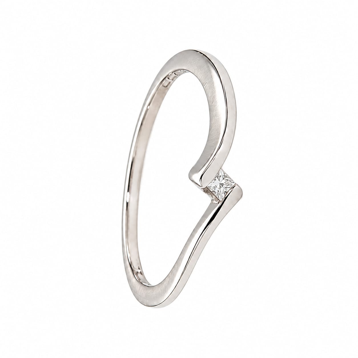 Anello solitario in oro bianco con diamantino_3