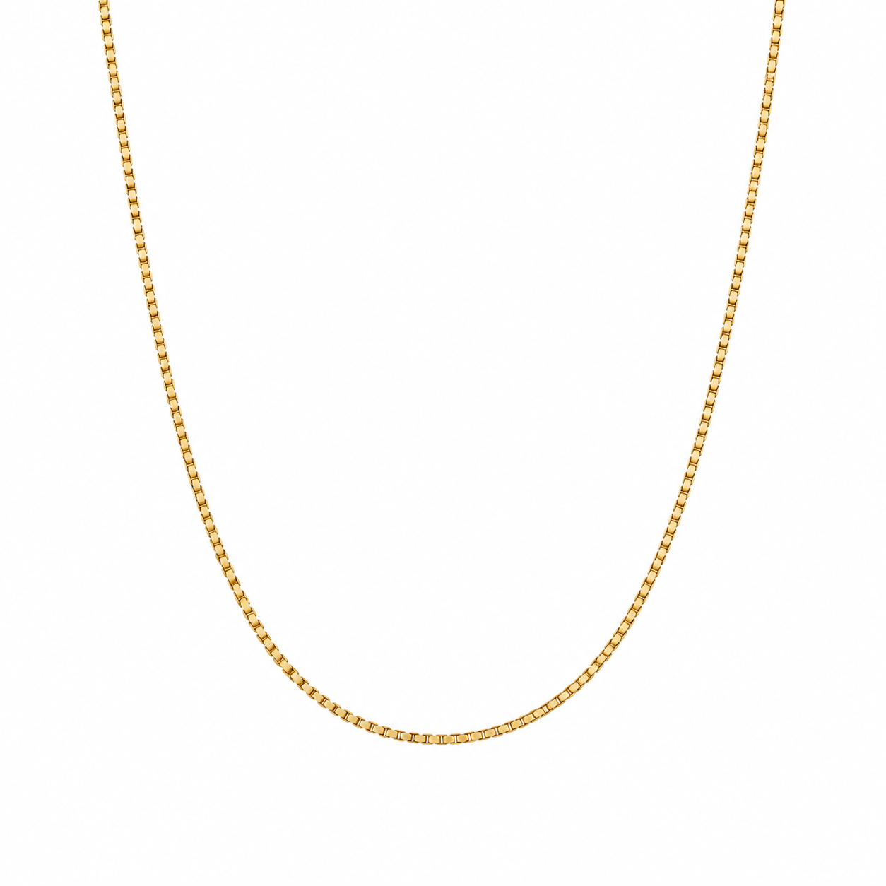 COLLANA CON MAGLIA VENEZIANA IN ORO