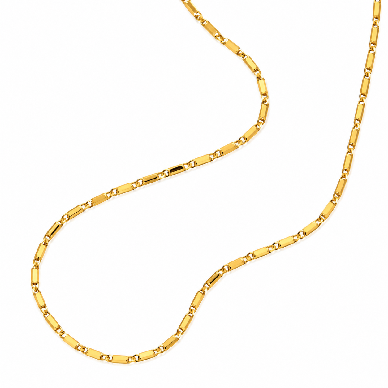 Catenina maglia valentino in oro giallo_2