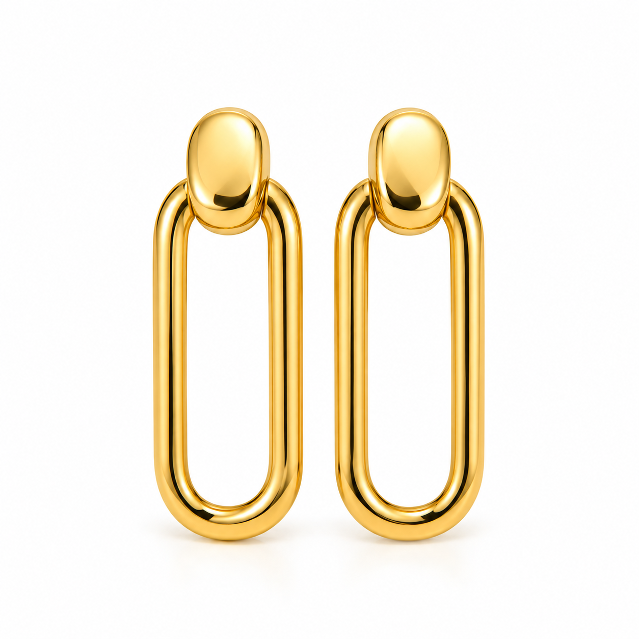 COPPIA ORECCHINI ORO GIALLO